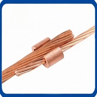 Connecteurs de câbles en cuivre de type C à haute conductivité, résistance à la corrosion, indice de protection IP68, certifiés CE pour les applications de mise à la terre