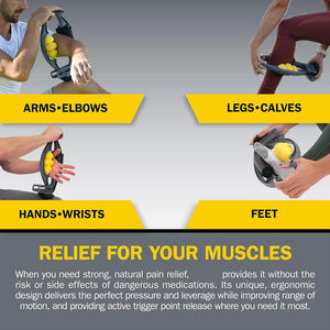 Deep Tissue Design Arm-und Beinmuskel-Massage rolle Effektiv für den Körper gebrauch - Product Image 3