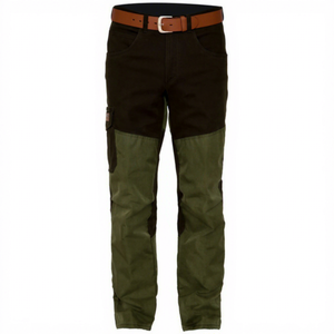 Pantalon de chasse et de randonnée pour hommes, de haute qualité, personnalisé, respirant, coupe-vent, en toile 100% coton, deux couleurs, été - Product Image 1