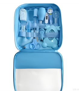 Bolsa <span class=keywords><strong>de</strong></span> Tela para el <span class=keywords><strong>Cuidado</strong></span> del Bebé, Juego <span class=keywords><strong>de</strong></span> Trece a Veinte Piezas con Cortauñas, Aspirador Nasal, Kit <span class=keywords><strong>de</strong></span> Limpieza Diaria - Product Image 1