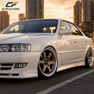 ล้อขอบสีบรอนซ์ด้าน CF 14X5.5 15x6.5 ET33 4x100แบบ CB67.1เหมาะสำหรับ Civic miata Corolla ในสต็อก - Product Image 2