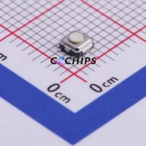 UK-B0291G15-SP25Y Tactile Switch SMD Switch Single Pole Single Throw Round Button 2.5N Vertical Mount - Product Image 1