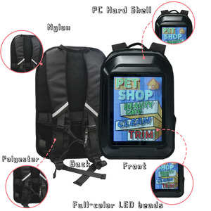 P2 LED <b>Backpack</b> Smart LED <b>Backpack</b> With LED Display Dynamic Advertising <b>Backpack</b> Electronic Display Screen - Product Image 3