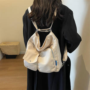 <span class=keywords><strong>Sac</strong></span> à bandoulière en nylon pour femmes, <span class=keywords><strong>sac</strong></span> à bandoulière multi-poches de voyage de grande capacité - Product Image 4