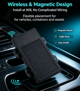 Traceur GPS sans fil 4G à charge solaire, batterie 12000 mAh, longue autonomie, pour le <span class=keywords><strong>suivi</strong></span> de véhicules, d'actifs et de conteneurs, localisateur magnétique - Product Image 3
