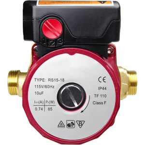 ปั๊มหมุนเวียนน้ำอลิคาตง 115V 1/25 แรงม้า ปั๊มทองเหลืองสำหรับท่อน้ำร้อน - Product Image 4