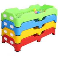 Lit de sieste pour jardin d'enfants, berceau de garde, pile spéciale, lits en plastique pour enfants de la maternelle