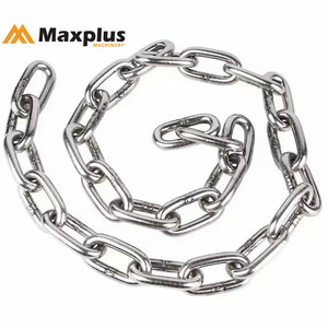 Chaîne de Convoyeur en Acier Inoxydable Forgé MaxPlus 304 316 à Prix de Gros, Chaîne à Maillons Courts Soudés DIN 766, Ancre Marine - Product Image 4