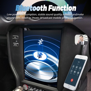 Autoradio 9,7 pouces Android 13 avec Carplay, écran Tesla, stéréo pour Ford Mustang 2015-2019, lecteur multimédia vidéo, GPS, unité principale - Product Image 4