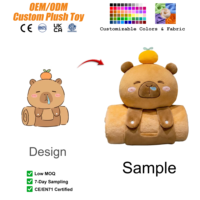 Couverture en peluche 3D personnalisée en coton, motif dessin animé mignon, 100x170cm, pour enfants de 1 à 12 ans, décoration de chambre et cadeau