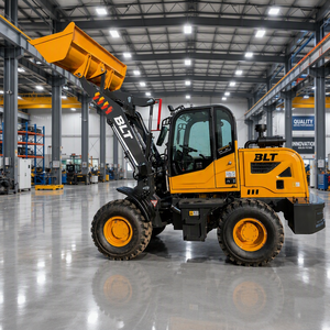 Компактный колесный погрузчик BLT 932 4WD для строительства и сельского хозяйства, высокоэффективный дизельный фронтальный погрузчик, цена от производителя - Product Image 2