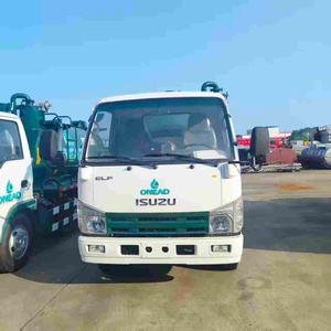 Camions de nettoyage des égouts et de pompage des eaux usées ISUZUS 4*2 5000L/5 tonnes de Chine - Product Image 2
