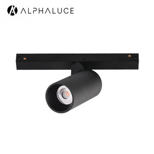 Alpha đường sắt hệ thống chiếu sáng Nhà cung cấp DC48V LED có thể điều chỉnh theo dõi ánh sáng COB LED theo dõi ánh sáng tập trung - Product Image 4