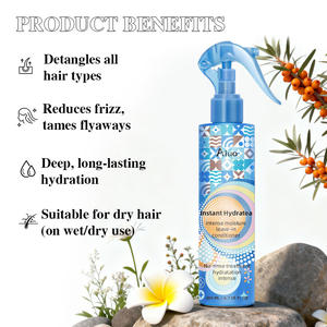 Acondicionador hidratante sin enjuague de etiqueta privada, aerosoles para el cabello, hidratante y desenredante, aerosol protector de calor para el cabello - Product Image 3