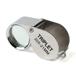 Hoogwaardige groothandel op maat gemaakte vergrootglas 30x 21mm glazen vergrootglas juweliers oogloep - Product Image 3