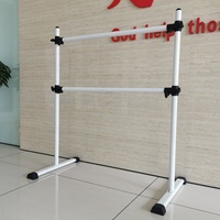 Barre de danse en fer réglable en hauteur, prix d'usine, barre de gymnastique autoportante, barre de danse portable à vendre