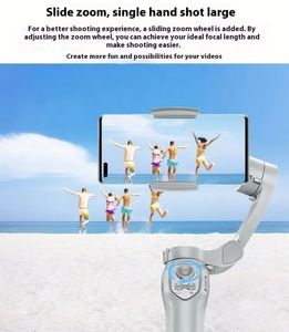 Upgraded L7C Foldable Handheld <b>Stabilizer</b> Anti-Shake Gimbal for Mobile Phone Expandable Camera Holder - Product Image 2