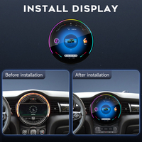 Radio de Coche Android 14 de 11.8 Pulgadas, Estéreo Multimedia, Unidad Principal de Audio para BMW Mini Cooper F55