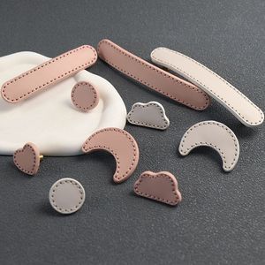 Đơn giản da cửa xử lý và ngăn kéo kéo cho trẻ em của phòng ngủ phòng khách nhà bếp chống va chạm tủ quần áo phụ kiện - Product Image 2