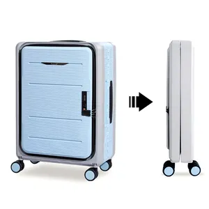 यूरोपीय नई डिजाइन foldable सामान सूटकेस अलमारी कलेक्टर सिफारिश गर्म बेच भंडारण अंतरिक्ष को बचाने गुना यात्रा suitcas
