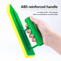 Outil de couteau à pousser éponge EVA de qualité industrielle et bricolage Truelle de remplissage OEM personnalisable pour agent de remplissage de carreaux de céramique Boîte emballée