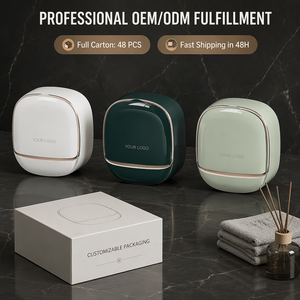 Jabonera de Lujo para Montar en la Pared con Tapa, Impermeable, Adhesiva sin Taladro, Organizador con Cajón y Drenaje, Venta al por Mayor OEM - Product Image 3