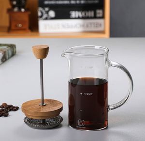 Wholesale Fashionable Modern Borosilicate Glass French Press <b>Coffee</b> Plunger <b>Coffee</b> Maker Portable With <b>Filter</b> and Glass Handle - Product Image 2