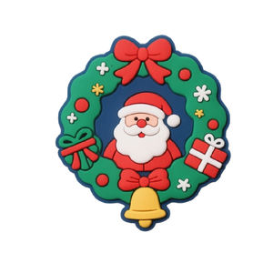 Customized Santa Claus Style PVC Soft <strong>Rubber</strong> Refrigerator <strong>Magnet</strong> 2D3D Creative Design Animal Decorative Refrigerator Pad - Product Image 1