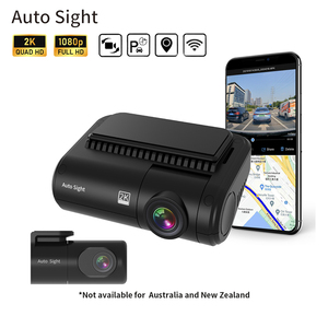 Caméra embarquée 4G avec surveillance à distance, double objectif (avant 2K, arrière 1080P), mode stationnement, enregistrement en boucle, enregistreur vidéo haute vitesse - Product Image 1