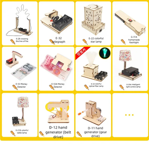 Kit de Experimentos Científicos Tscinbuny STEAM Maker, Produção Pequena, Pequenas Invenções, Materiais Didáticos, Pacote de Materiais de Tecnologia DIY - Product Image 2