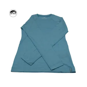 Camiseta Interior <span class=keywords><strong>Térmica</strong></span> GECKO MASTER 100% <span class=keywords><strong>Lana</strong></span> <span class=keywords><strong>Merino</strong></span> para <span class=keywords><strong>Mujer</strong></span>, Transpirable, Ecológica, de Secado Rápido para Invierno/Otoño - Product Image 1