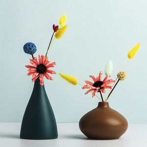 <strong>Colourful</strong> Porcelain Bud Art <strong>Flowers</strong> <strong>Vase</strong> Modern Home Wedding Table Decoration Ceramic <strong>Vases</strong> - Product Image 3