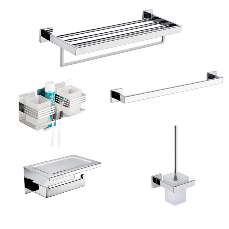 Luxury Stainless Steel Washroom Set Five