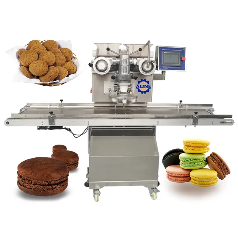 Automatic Cookie Biscuit Machine Cookies Snack Machine Cookie Encrusting Machine