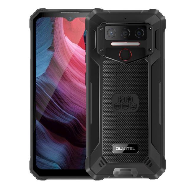 Global Version 4G Oukitel WP23 Plus Rugged Phone, 4GB+128GB, 6.52 Inch Android 14 10600mAh Smart Phone