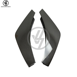 Aérateur de pare-chocs arrière en fibre de carbone sèche style PT pour Lamborghini Huracan EVO, garnitures d'aération en carbone, kits de pare-chocs, pièces et accessoires automobiles - Product Image 1