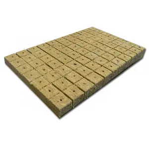 Aanpasbare Hydrocultuur Groeien Stonewool Cubes/Steen Wol