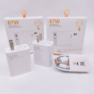 Vente en gros 25w Super Fast Charger 65w Type C <span class=keywords><strong>Chargeur</strong></span> rapide pour téléphone Android Eu Us Power <span class=keywords><strong>Chargeur</strong></span> de téléphone portable 67w pour <span class=keywords><strong>Samsung</strong></span> - Product Image 4