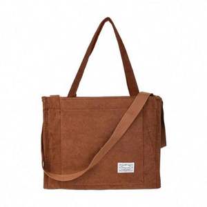 Bolso de Mano Cruzado de Estilo Simple para Mujer, Nuevo Bolso de Mano Moderno de Pana - Product Image 1