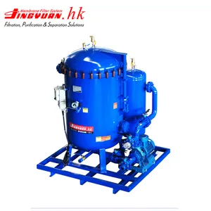 Large flow oil filter machine and price for railway locomotive gas station with polymer membrane technology