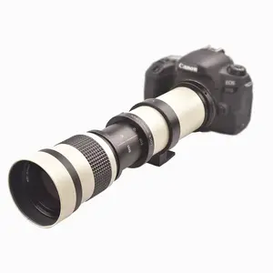 420-800mm F/8.3-16 süper telefoto Lens manuel Zoom Canon lensi Nikon Sony Pentax DSLR kamera