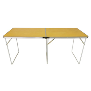 <b>Foldable</b> <b>Camping</b> Folding <b>Table</b> Wood Aluminum Mesas Plegables 1.80 m - Product Image 3