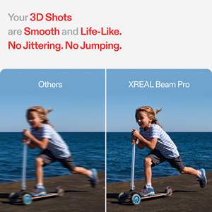 XREAL Beam Pro 128G AR Glasses Spatial Computing Companion <strong>3D</strong> Cameras Multiple Spatial Experiences for Movies - Product Image 4