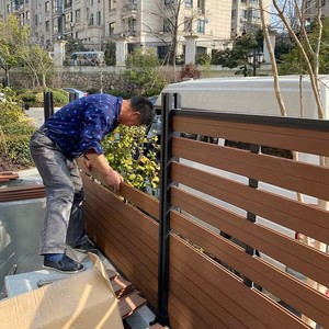 SHENGCHENG Venta al por Mayor, Muestra Gratuita, Cercas de WPC Ecológicas Resistentes a la Corrosión para Balcón, Hospital, Parque y Uso en Exteriores - Product Image 4