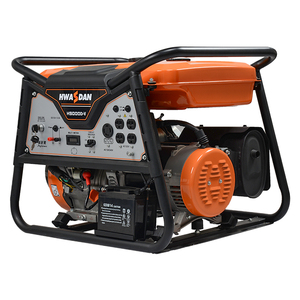 2kw 3KW 5KW <span class=keywords><strong>6KW</strong></span> 7kW Mini 7HP động cơ xăng Máy phát điện nhà với điện bắt đầu với bánh xe - Product Image 4