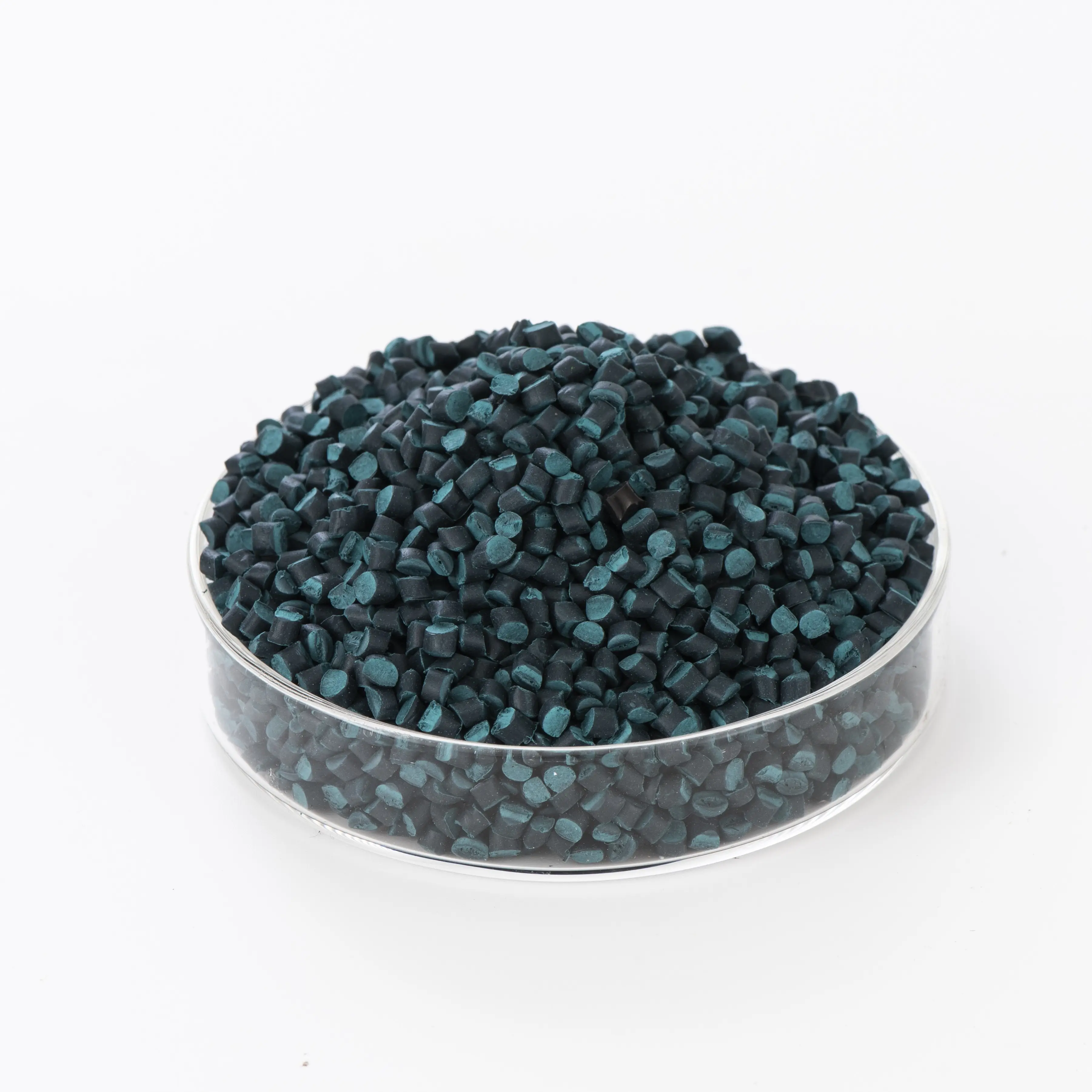 GuangDong granuli di plastica origine di alta qualità colore personalizzato Masterbatch verde LDPE/PP Masterbatch polietilene