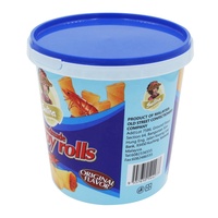 Emballages alimentaires en plastique IML ronds de 730ml, personnalisés en usine, avec preuve d'altération