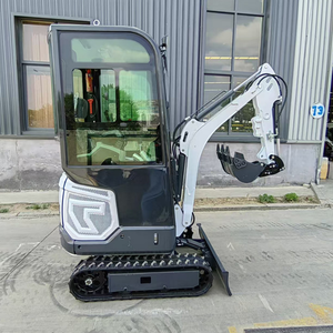 Miễn Phí Vận Chuyển Diesel Crawler 1.2 Tấn Mini Máy Xúc Trang Trại Cao Su Theo Dõi Mini Digger Vườn Cơ Thể Hẹp Micro Bagger Với Xô - Product Image 1