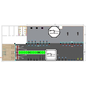 รูปแบบการต่อสู้ชกมวย MMA <span class=keywords><strong>มวย</strong></span>ไทยดีไซน์แบบสโมสรทำจากยางและวัสดุ PU <span class=keywords><strong>ที่</strong></span>ทนทาน - Product Image 2