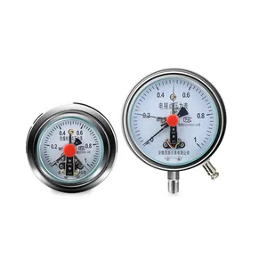 Vacuum negative pressure gauge upper and lower limit control switch YXC150 magnetically assisted electric contact pressure gauge